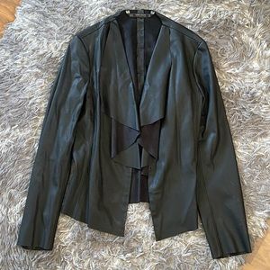 Zara Faux Leather Jacket